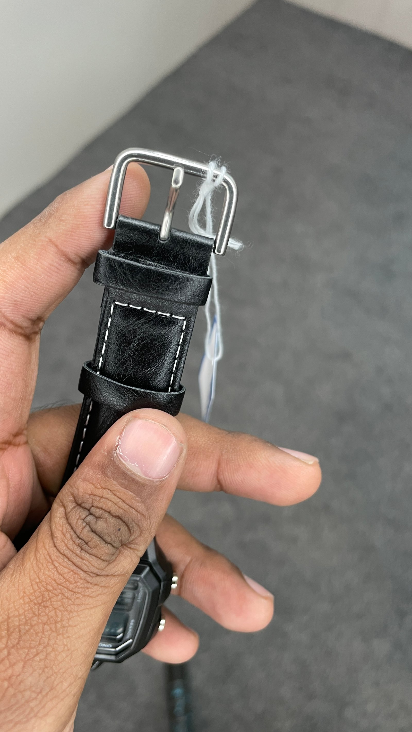 Casio AE 1200 leather Black