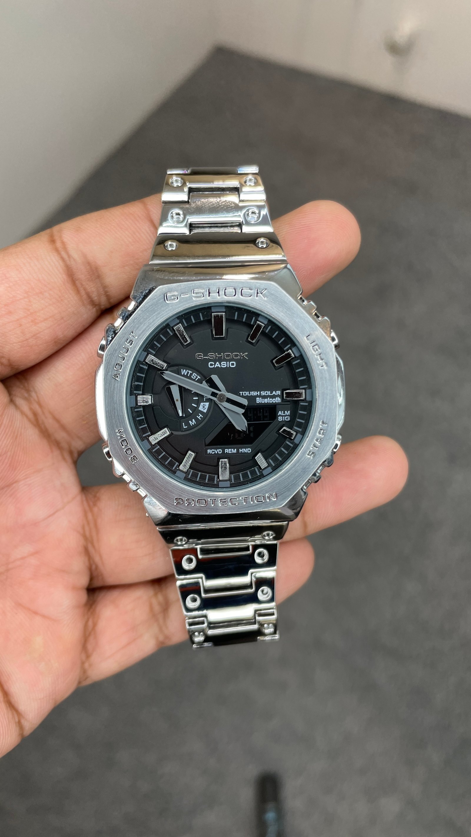 G -SHOCK BBGM-2100B Silver Black Full Metal