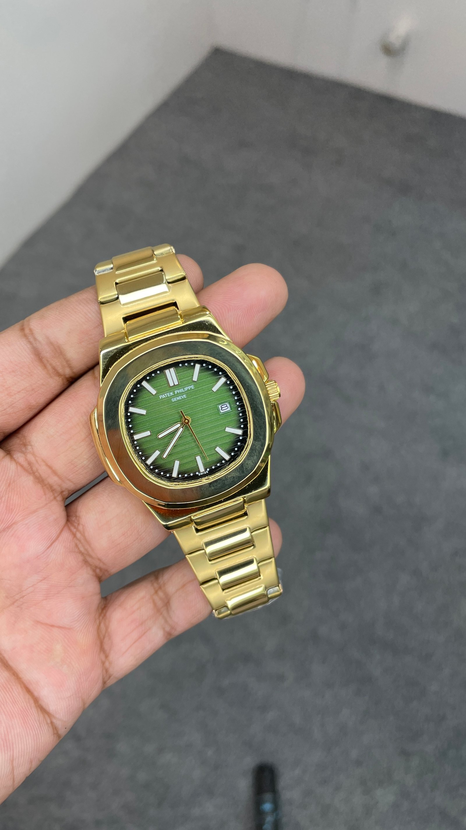 Patek P Golden Green