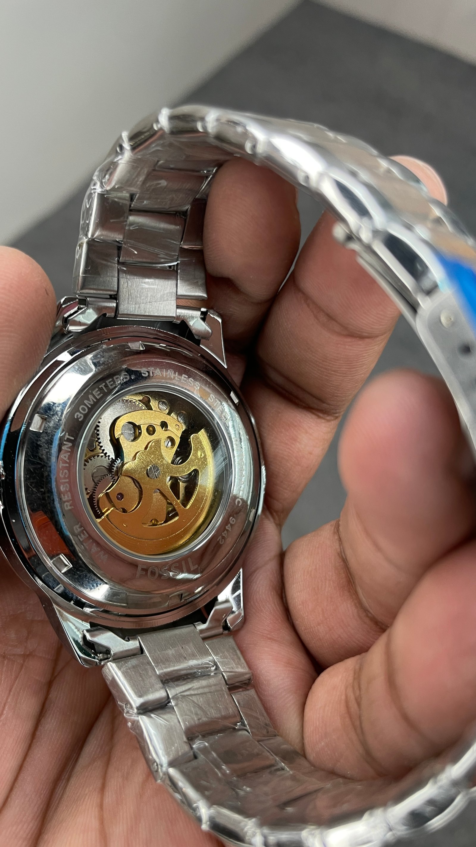 Fosssil Automatic Metal Silver Rose Gold