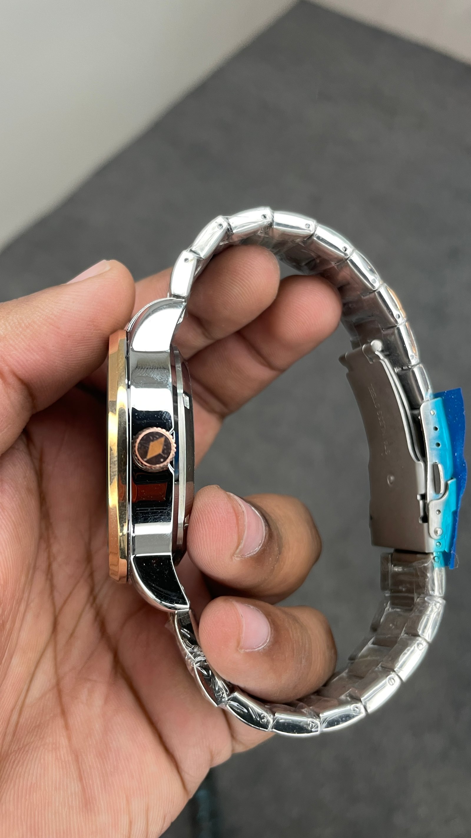 Fosssil Automatic Metal Silver Rose Gold