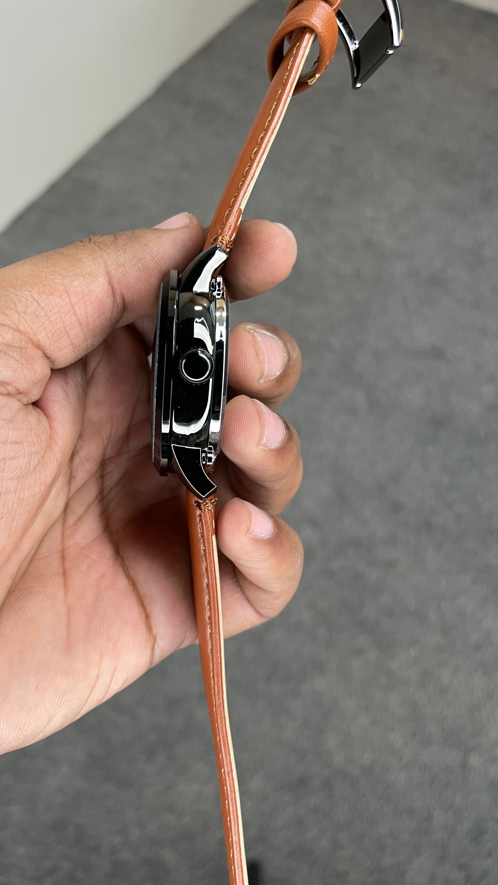 Fosssil Automatic Towns-Man Edition Tan Brown Leather