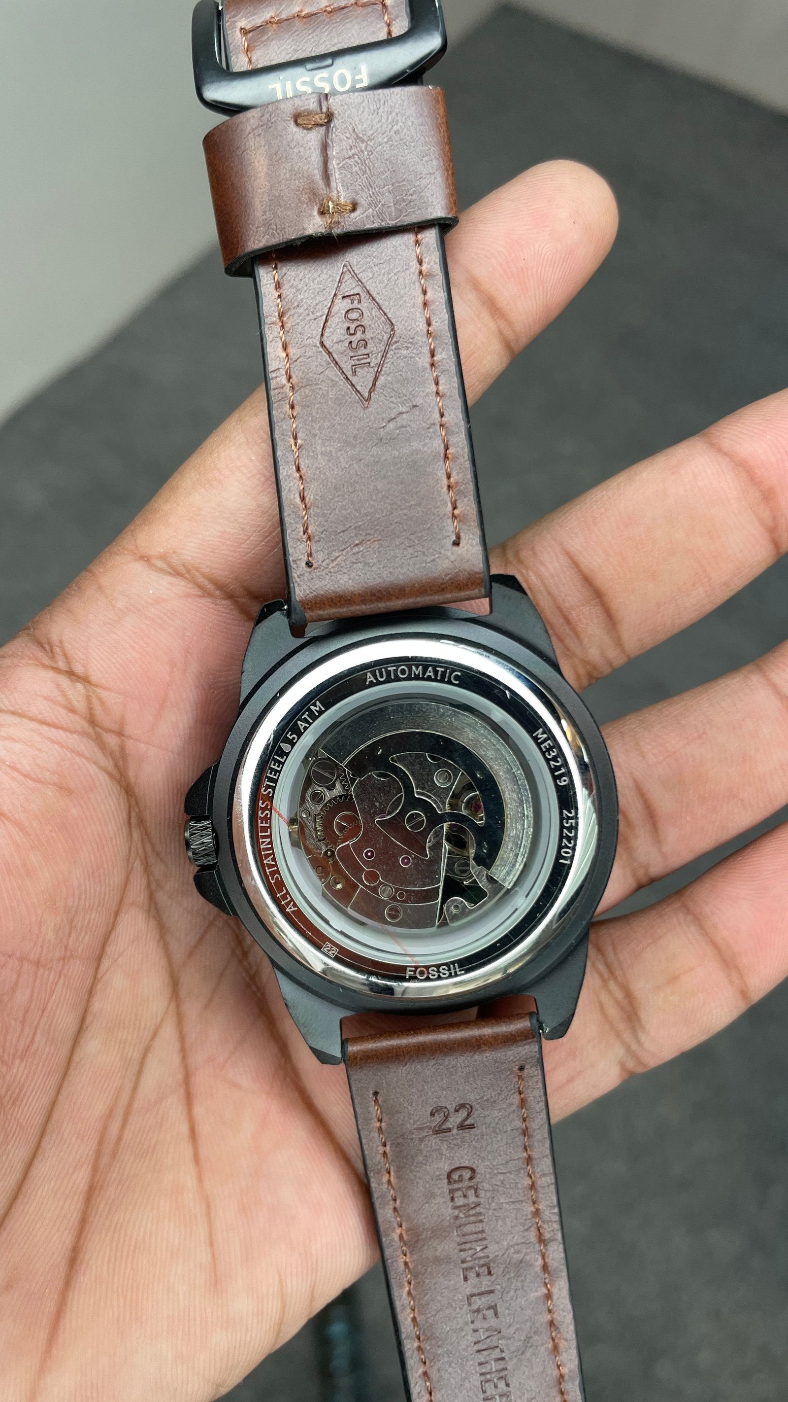 Fosssil Automatic Bronson Leather