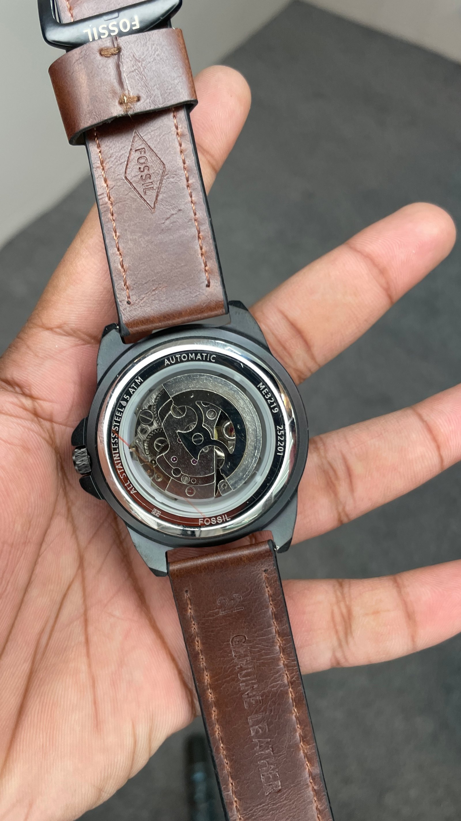 Fosssil Automatic Bronson Leather