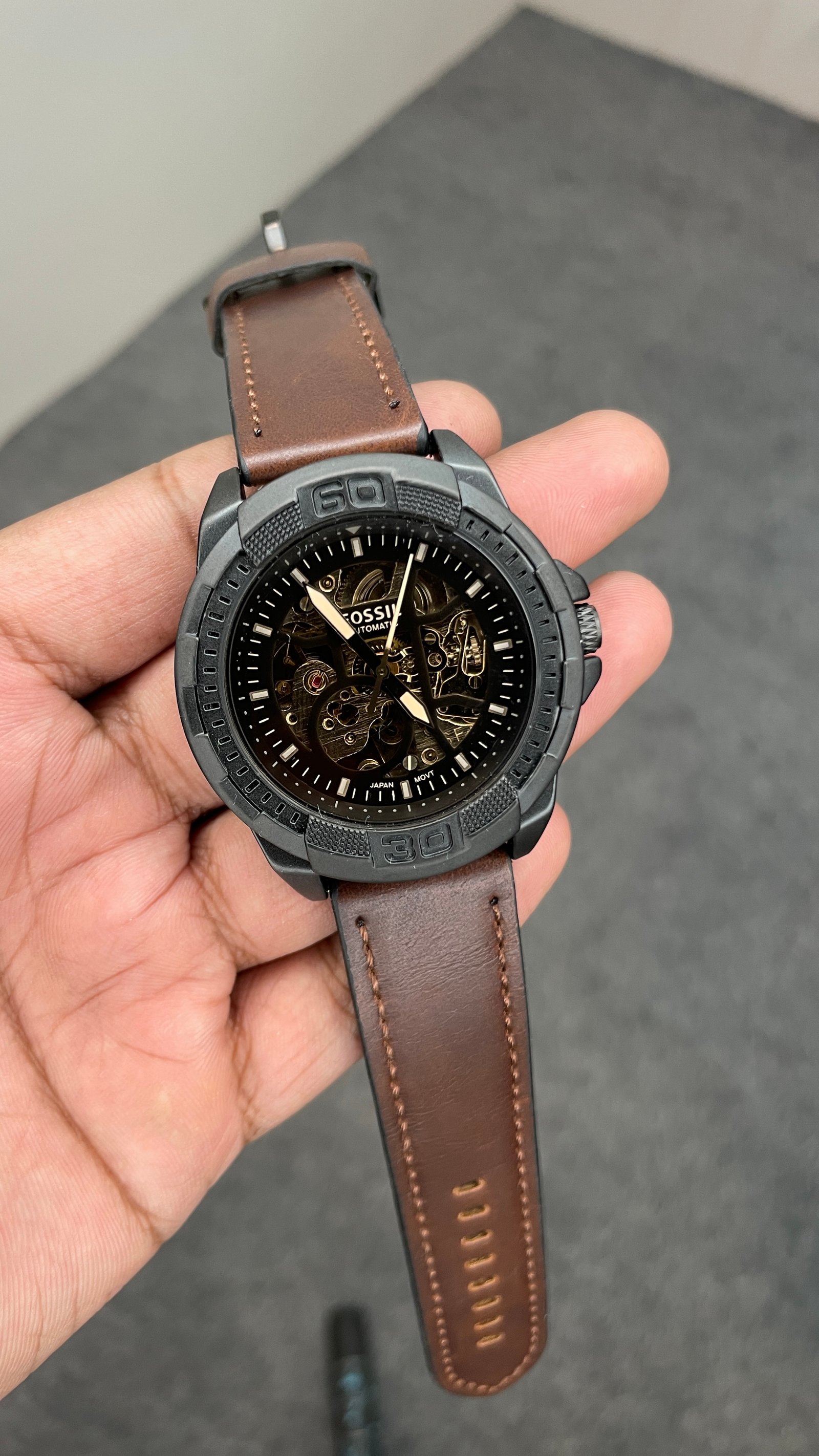 Fosssil Automatic Bronson Leather
