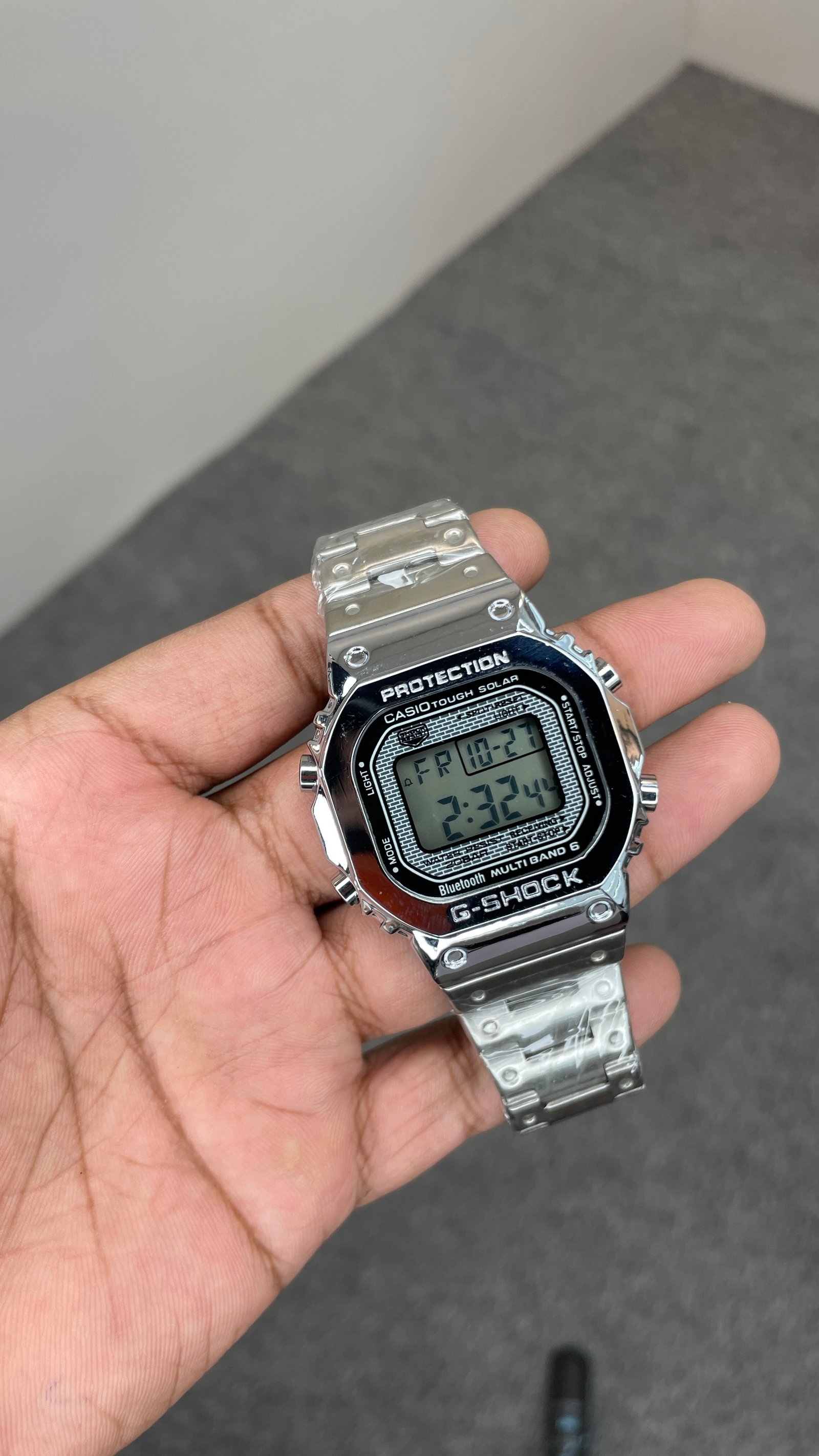 G-SHOCK BBGM-5000 Silver Full Metal