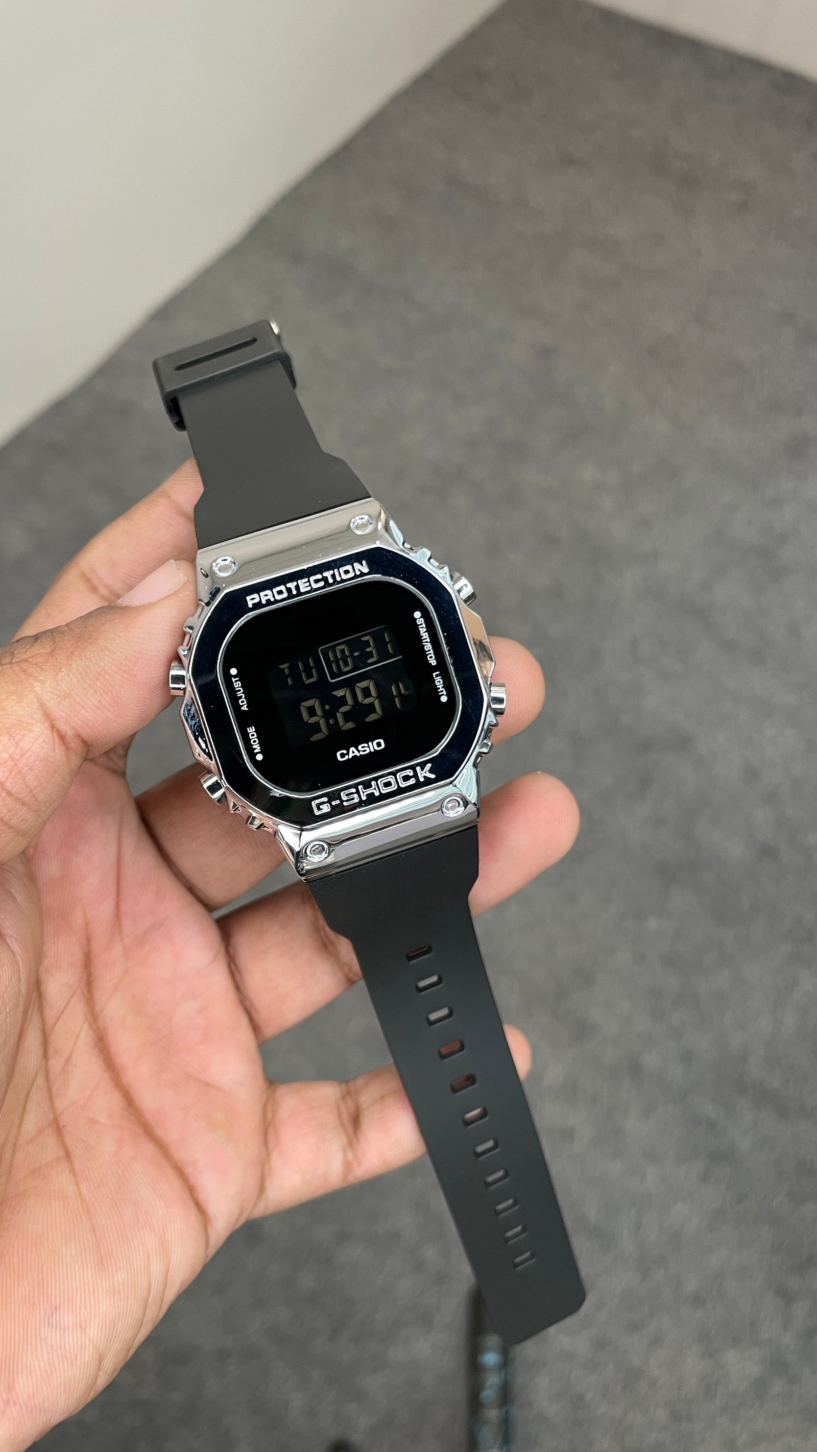 G-SHOCK BBGM-5600 Silver Metal Body