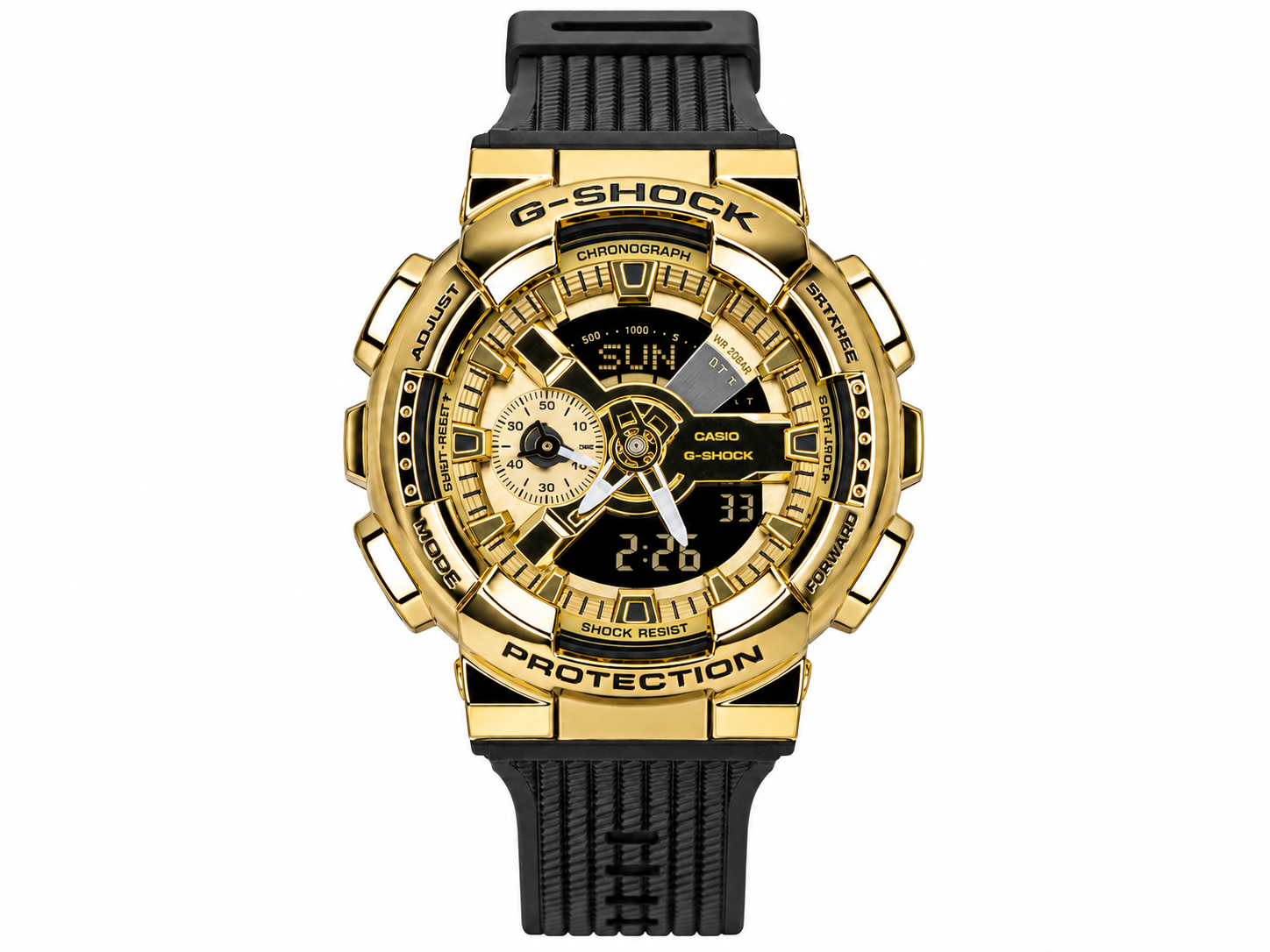 G-SHOCK BBGM-110 Gold Metal Body