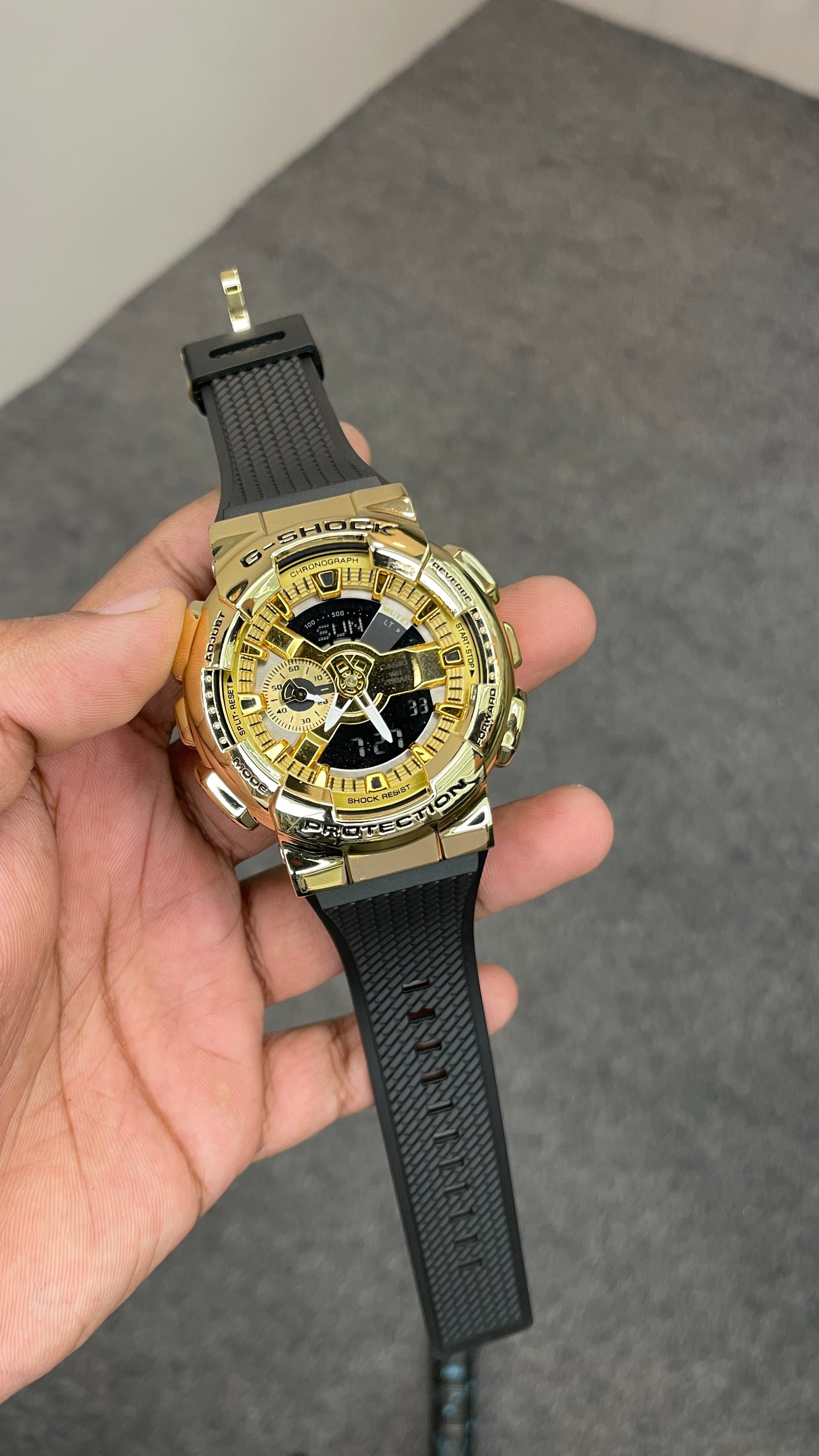 G-SHOCK BBGM-110 Gold Metal Body