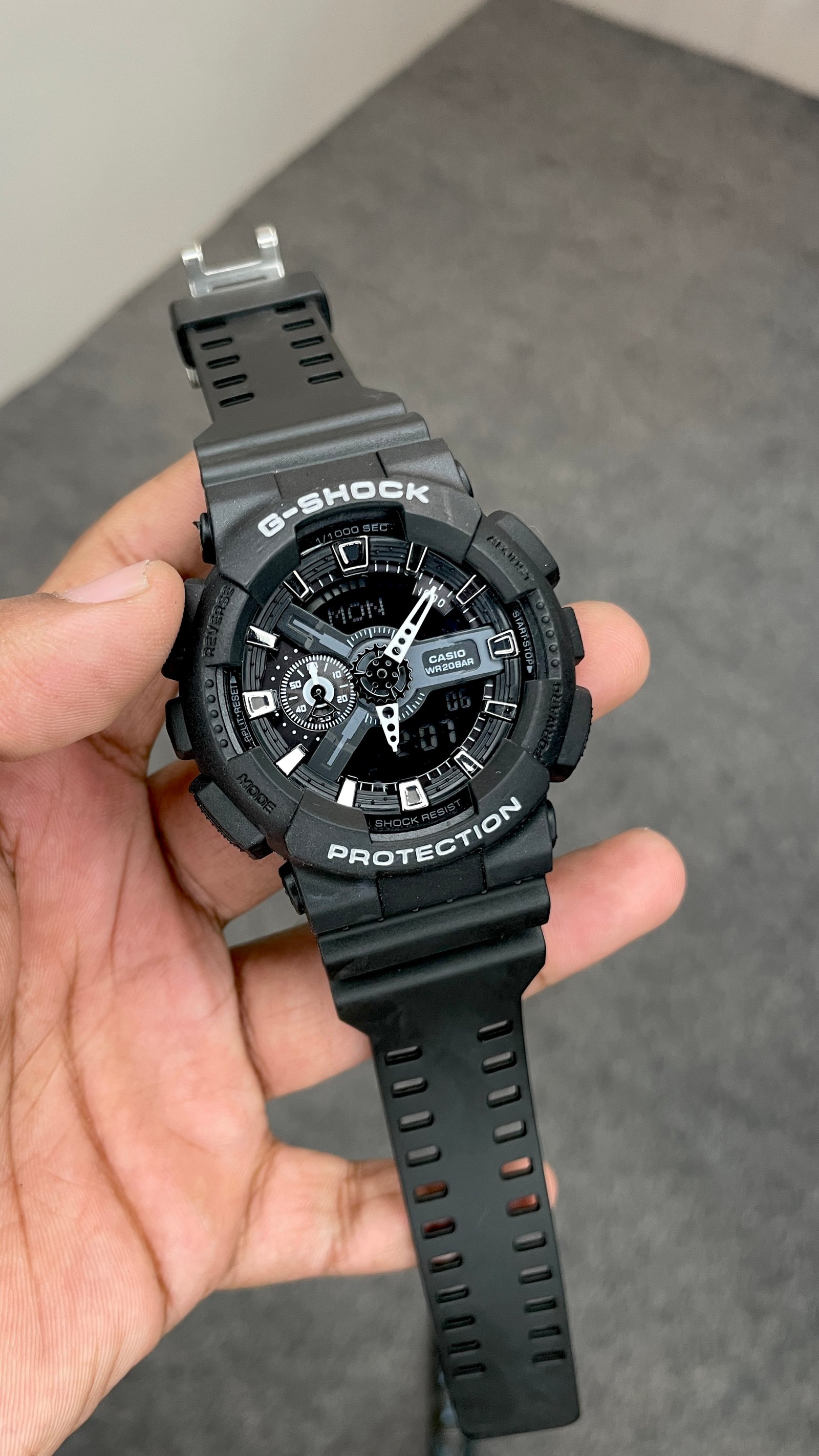 G-SHOCK BBGA-110 Black Fiber Body