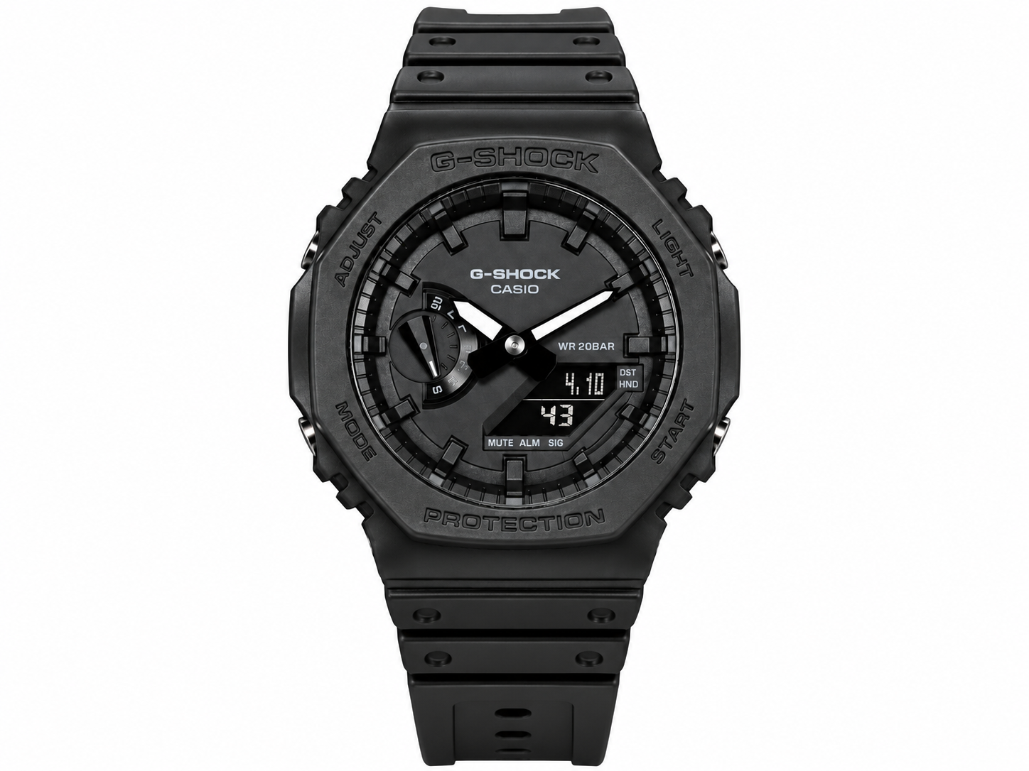 G-SHOCK BBGA-2100 Black Fiber Body