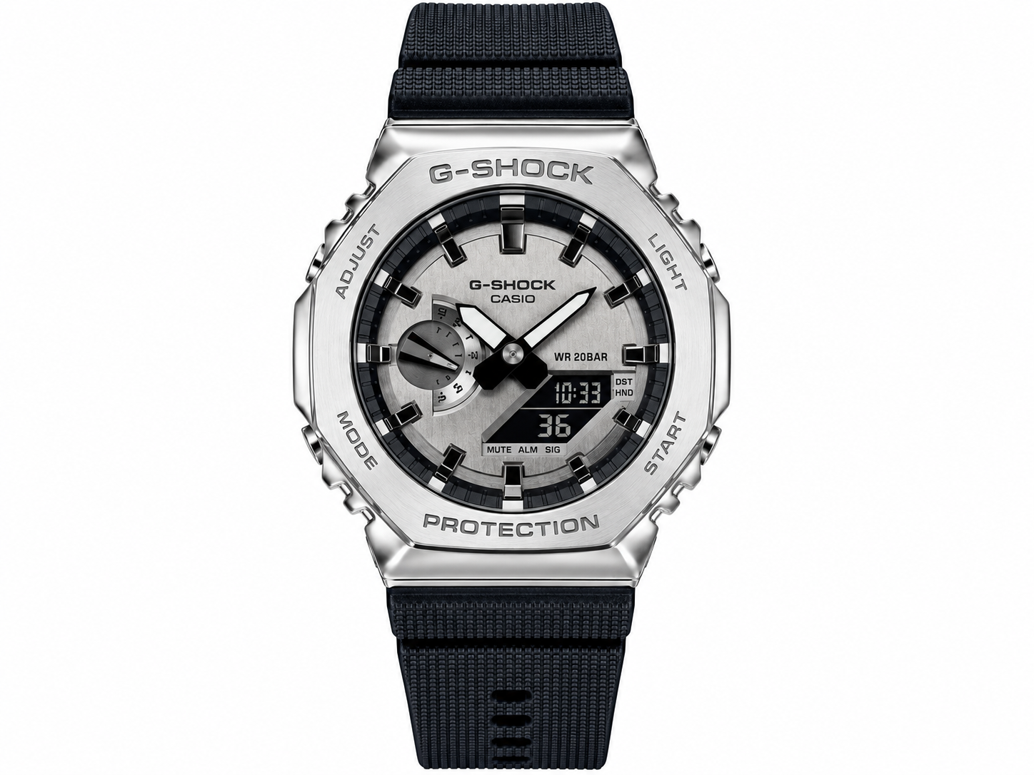 G-SHOCK BBGM-2100 Silver Metal Body
