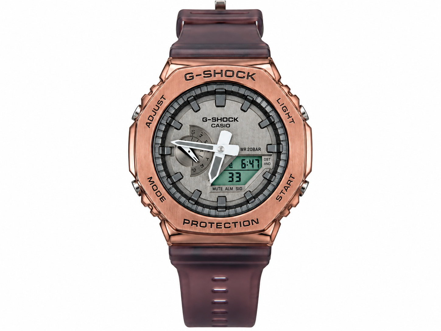 G-SHOCK BBGM-2100 Rose Gold Metal Body