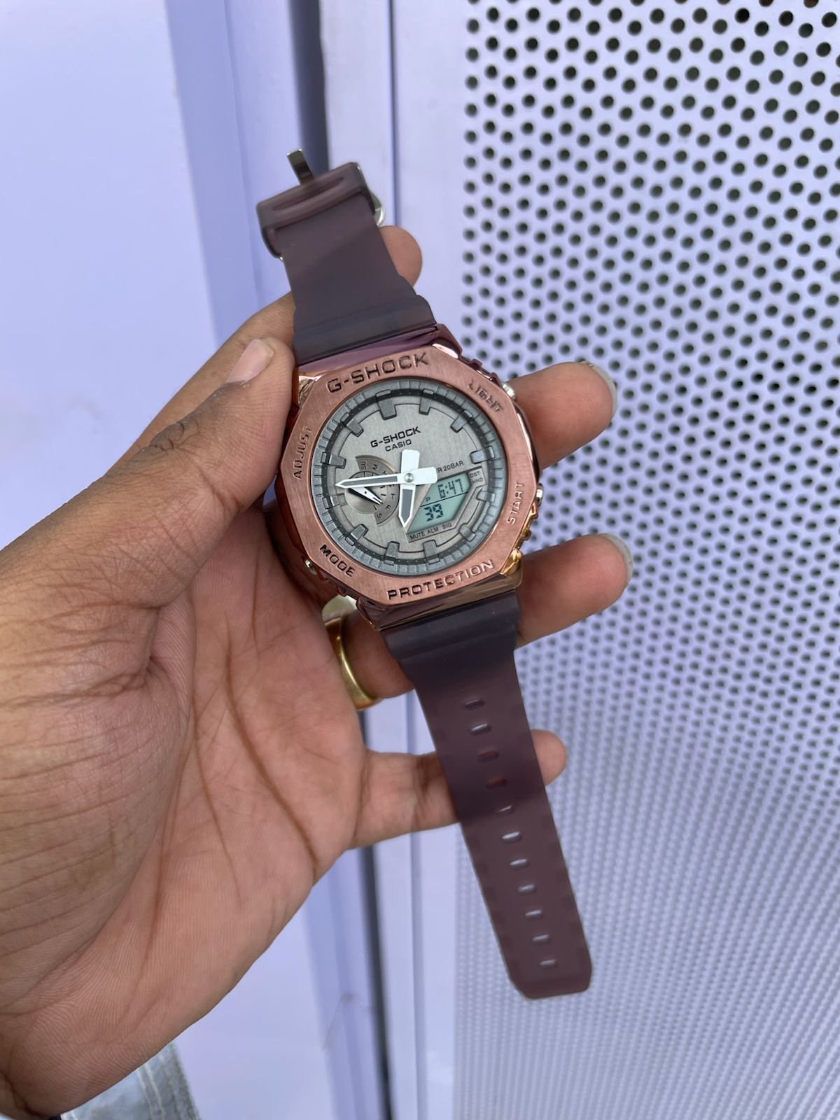G-SHOCK BBGM-2100 Rose Gold Metal Body