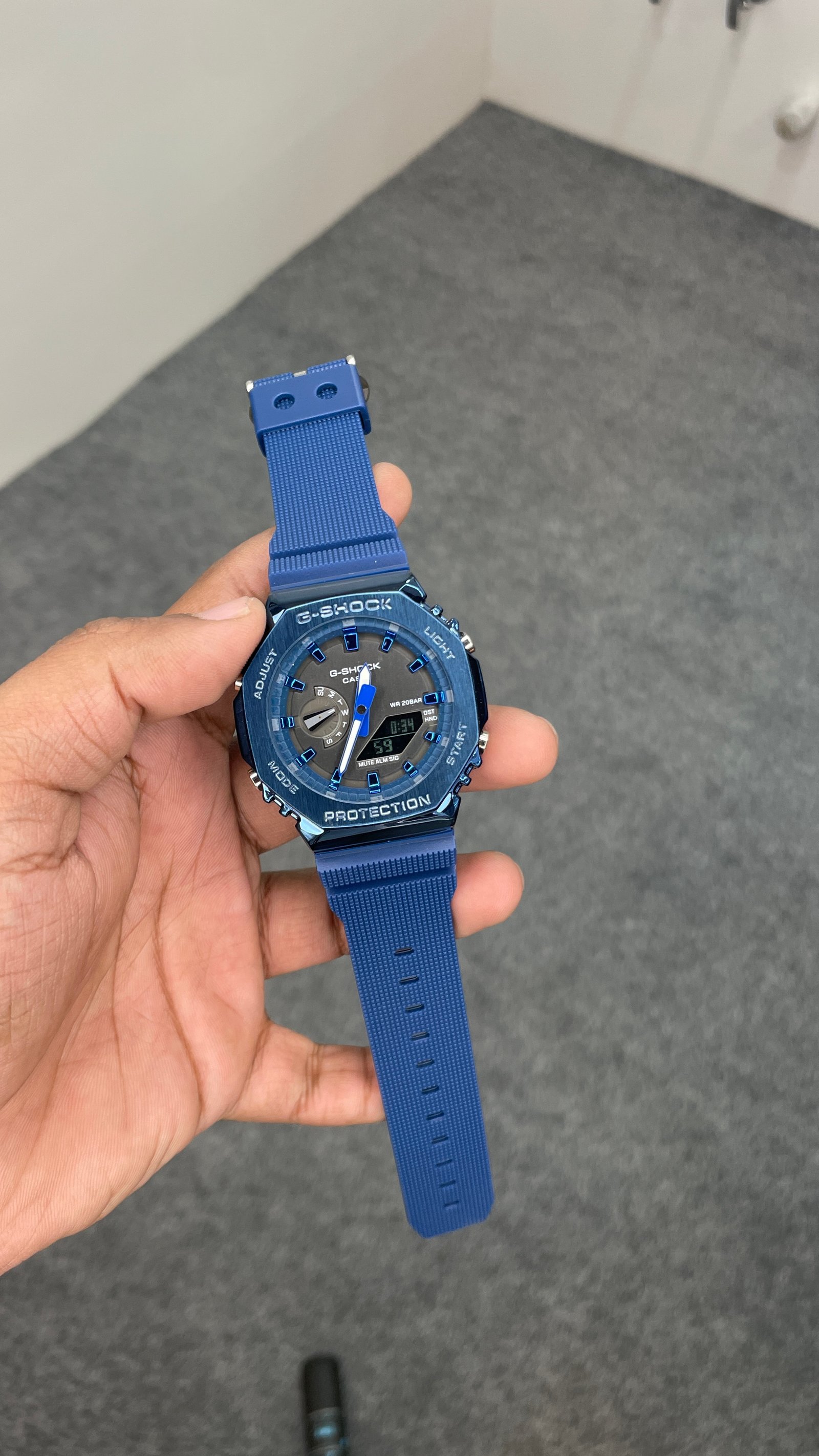 G-SHOCK BBGM-2100 Blue Metal Body