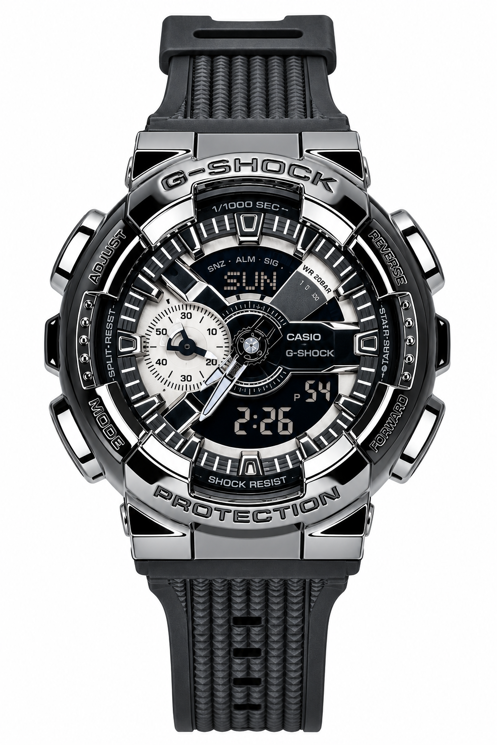 G-SHOCK BBGM-110 Black Metal Body