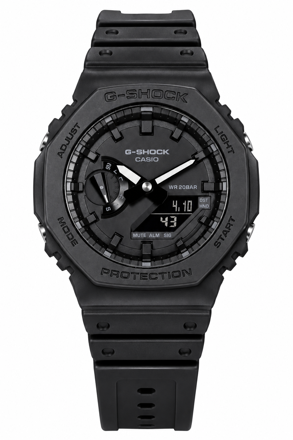 G-SHOCK BBGA-2100 Black Fiber Body