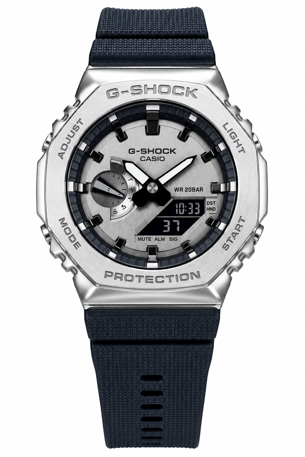 G-SHOCK BBGM-2100 Silver Metal Body