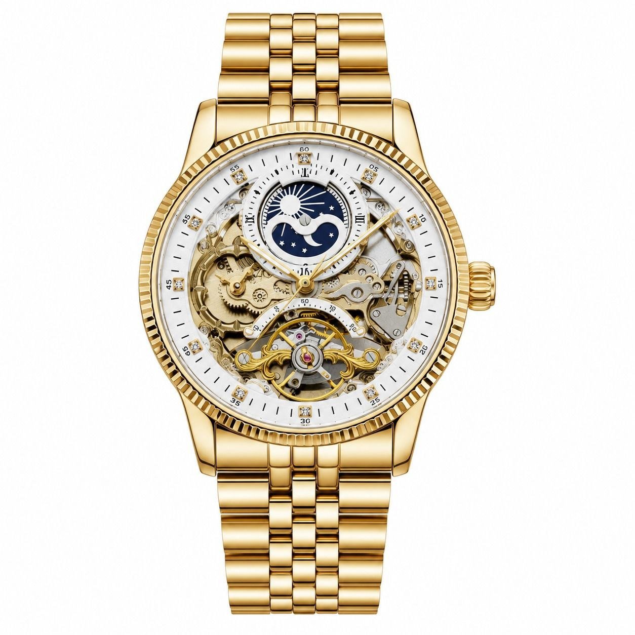 Open Heart Stainless Steel Automatic